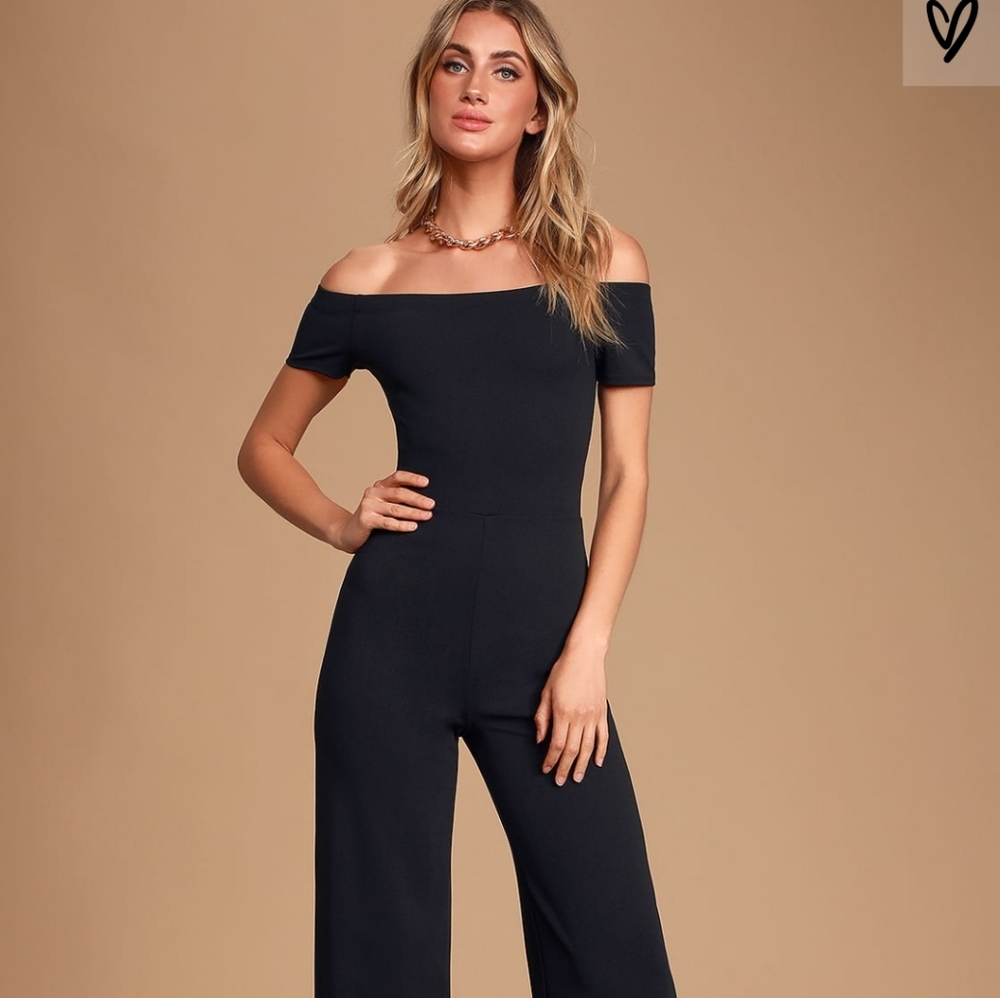Nwt Alleyoop Lulus off shoulder jumpsuit